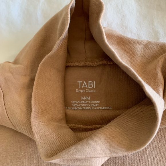 Tan High Neck Sweater - Picture 2 of 2